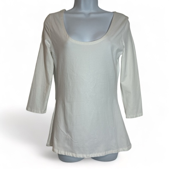 Boston Proper Tops - Boston Proper White Long Sleeve Top